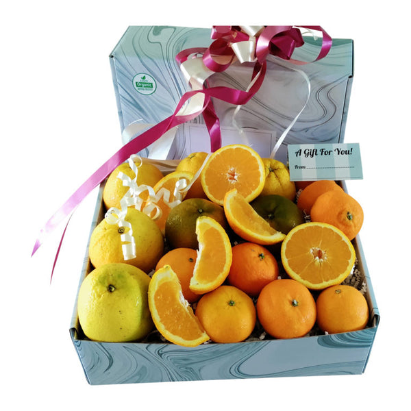 Organic Citrus Fruit Gift Box